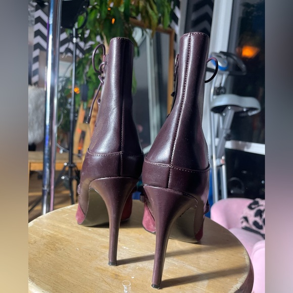Mauve Nine West Booties - Picture 5 of 6